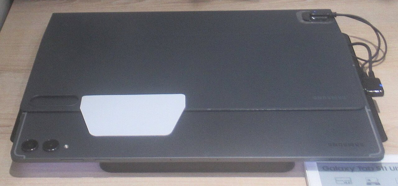 Back side of the Samsung Galaxy Tab S12 Ultra tablet